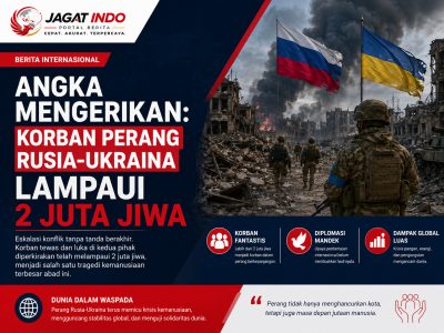 Angka Mengerikan: Korban Perang Rusia-Ukraina Lampaui 2 Juta Jiwa
