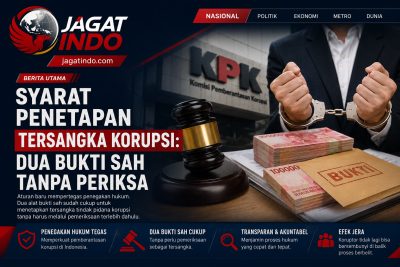 Syarat Penetapan Tersangka Korupsi: Dua Bukti Sah Tanpa Periksa