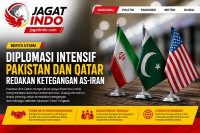 Diplomasi Intensif Pakistan dan Qatar Redakan Ketegangan AS-Iran