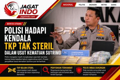Polisi Hadapi Kendala TKP Tak Steril dalam Usut Kematian Sutrimo