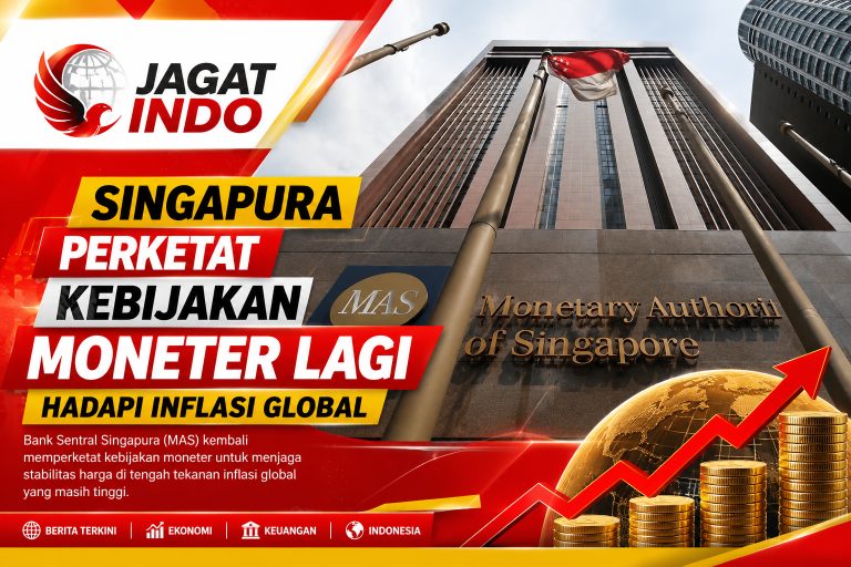 Singapura Perketat Kebijakan Moneter Lagi Hadapi Inflasi Global