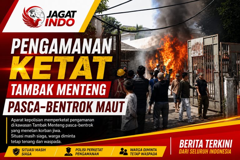 Pengamanan Ketat Tambak Menteng Pasca-Bentrok Maut