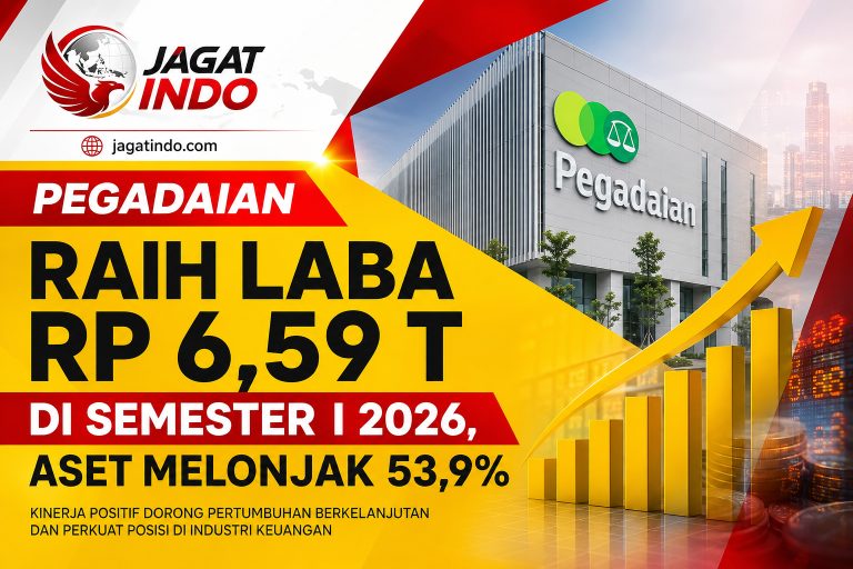 Pegadaian Raih Laba Rp 6,59 T di Semester I 2026, Aset Melonjak 53,9%