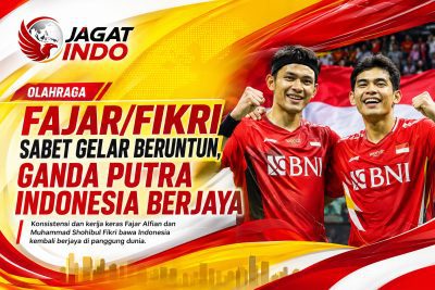 Fajar/Fikri Sabet Gelar Beruntun, Ganda Putra Indonesia Berjaya