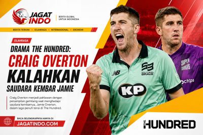 Drama The Hundred: Craig Overton Kalahkan Saudara Kembar Jamie