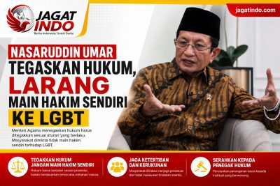 Nasaruddin Umar Tegaskan Hukum, Larang Main Hakim Sendiri ke LGBT