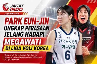 Park Eun-jin Ungkap Perasaan Jelang Hadapi Megawati di Liga Voli Korea