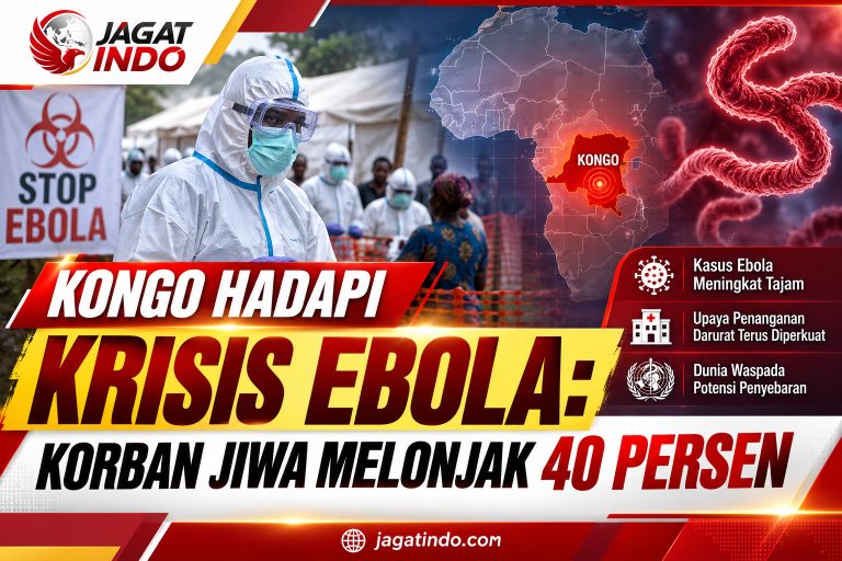 Kongo Hadapi Krisis Ebola: Korban Jiwa Melonjak 40 Persen