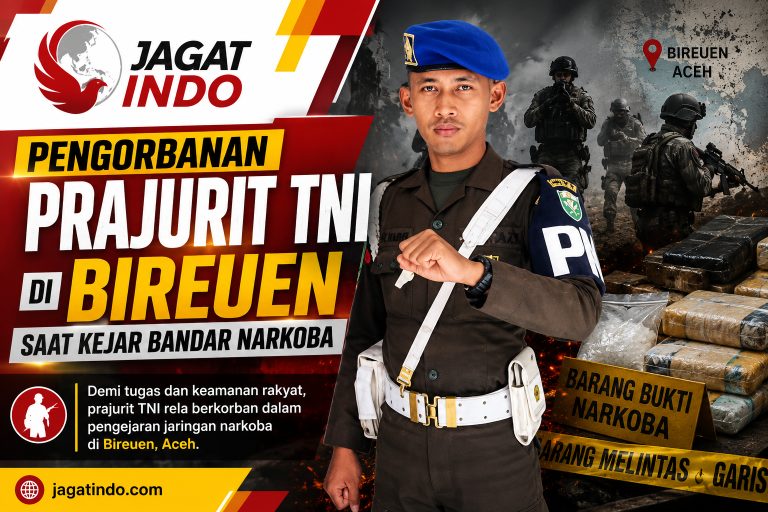 Pengorbanan Prajurit TNI di Bireuen Saat Kejar Bandar Narkoba