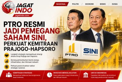 PTRO Resmi Jadi Pemegang Saham SINI, Perkuat Kemitraan Prajogo-Hapsoro
