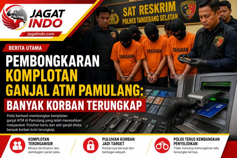 Pembongkaran Komplotan Ganjal ATM Pamulang: Banyak Korban Terungkap