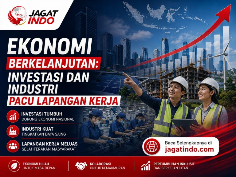 Ekonomi Berkelanjutan: Investasi dan Industri Pacu Lapangan Kerja