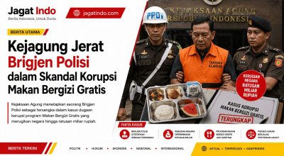 Kejagung Jerat Brigjen Polisi dalam Skandal Korupsi Makan Bergizi Gratis