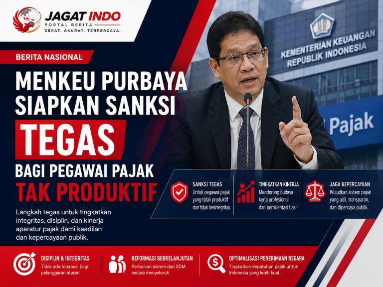 Menkeu Purbaya Siapkan Sanksi Tegas bagi Pegawai Pajak Tak Produktif