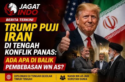 Trump Puji Iran di Tengah Konflik Panas: Ada Apa di Balik Pembebasan WN AS?