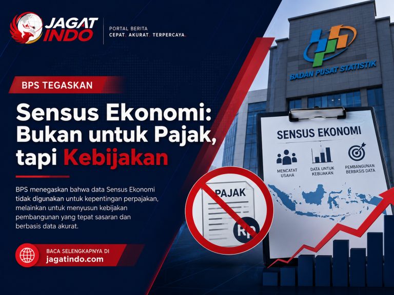 BPS Tegaskan Sensus Ekonomi: Bukan untuk Pajak, tapi Kebijakan