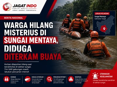 Warga Hilang Misterius di Sungai Mentaya, Diduga Diterkam Buaya