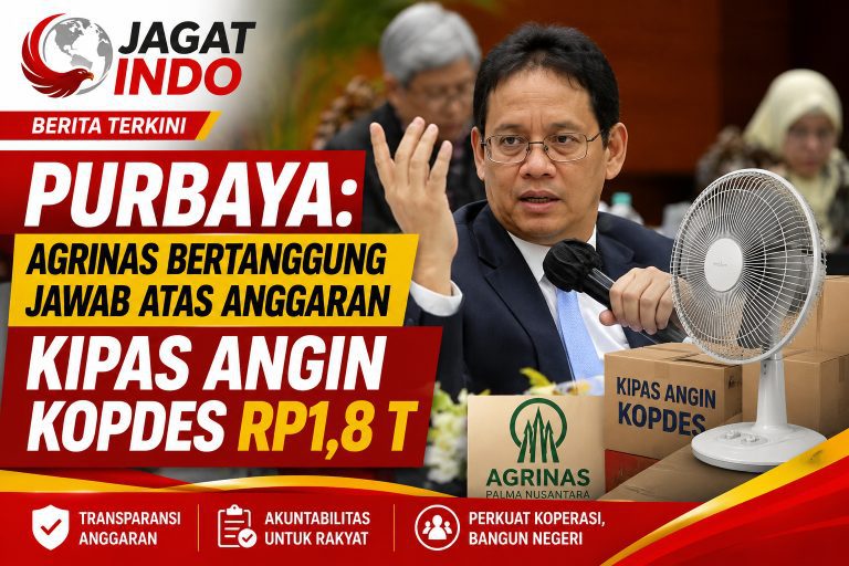 Purbaya: Agrinas Bertanggung Jawab Atas Anggaran Kipas Angin Kopdes Rp1,8 T