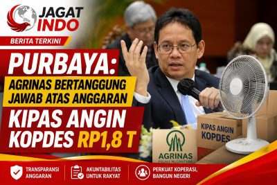 Purbaya: Agrinas Bertanggung Jawab Atas Anggaran Kipas Angin Kopdes Rp1,8 T