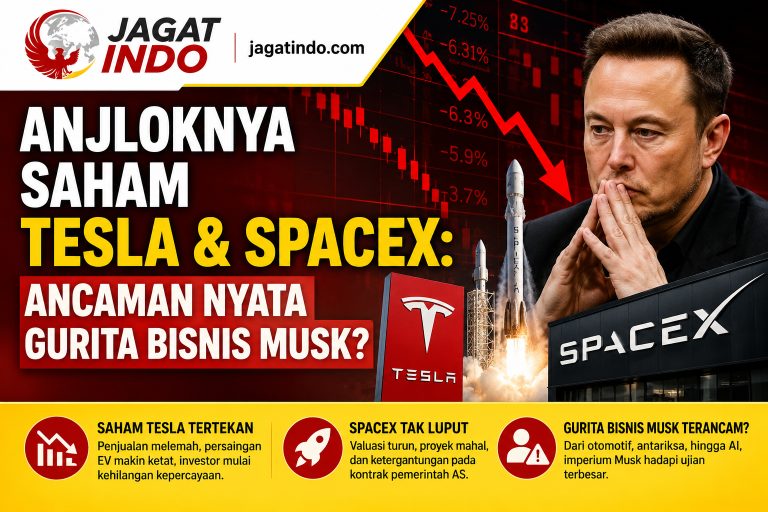 Anjloknya Saham Tesla & SpaceX: Ancaman Nyata Gurita Bisnis Musk?