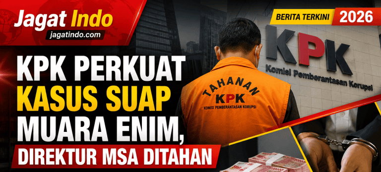 KPK Perkuat Kasus Suap Muara Enim, Direktur MSA Ditahan