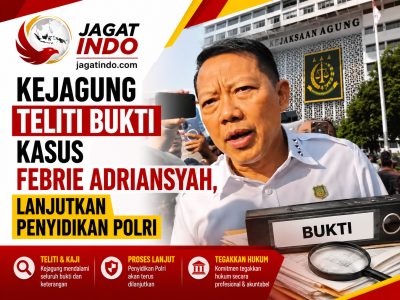 Kejagung Teliti Bukti Kasus Febrie Adriansyah, Lanjutkan Penyidikan Polri