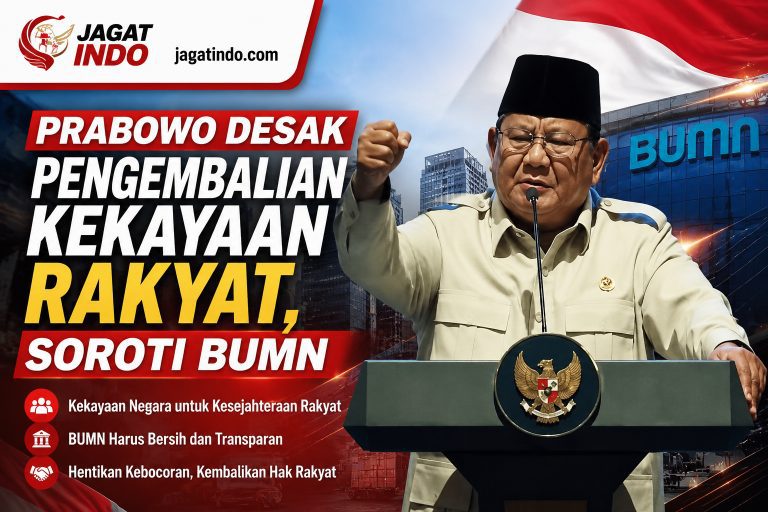 Prabowo Desak Pengembalian Kekayaan Rakyat, Soroti BUMN
