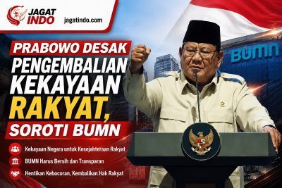 Prabowo Desak Pengembalian Kekayaan Rakyat, Soroti BUMN