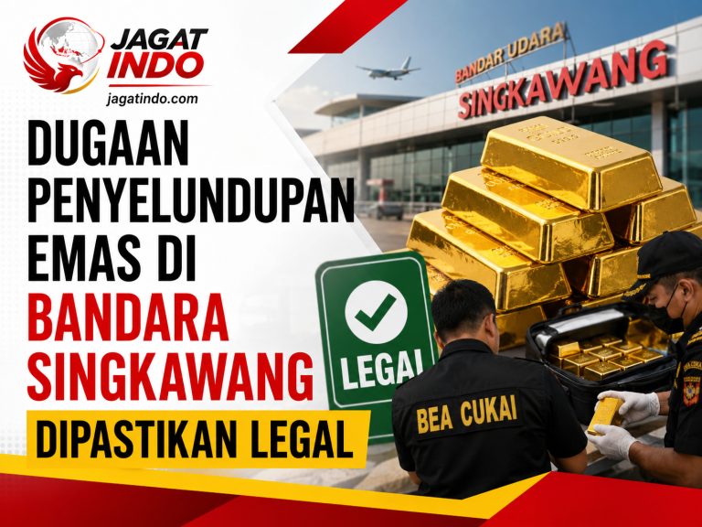 Dugaan Penyelundupan Emas di Bandara Singkawang Dipastikan Legal