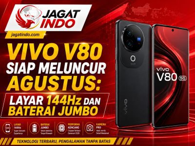 Vivo V80 Siap Meluncur Agustus: Layar 144Hz dan Baterai Jumbo