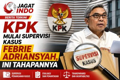 KPK Mulai Supervisi Kasus Febrie Adriansyah, Ini Tahapannya