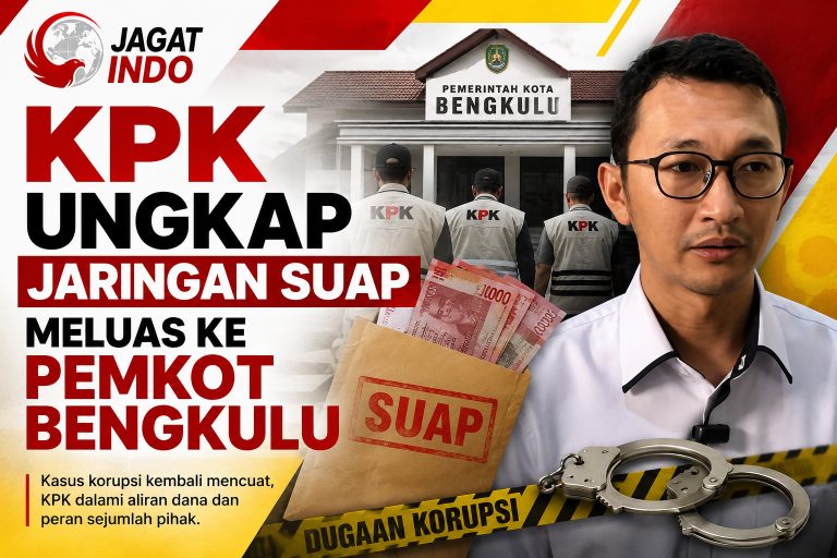 KPK Ungkap Jaringan Suap Meluas ke Pemkot Bengkulu