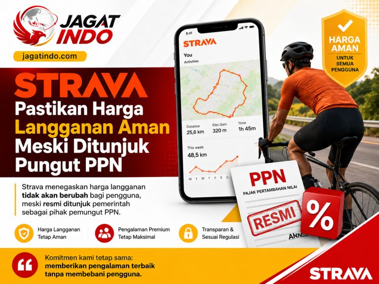 Strava Pastikan Harga Langganan Aman Meski Ditunjuk Pungut PPN