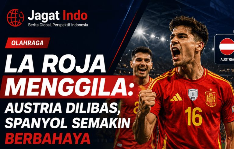 La Roja Menggila: Austria Dilibas, Spanyol Semakin Berbahaya