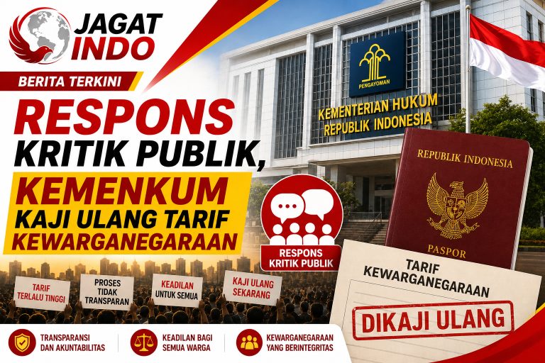 Respons Kritik Publik, Kemenkum Kaji Ulang Tarif Kewarganegaraan