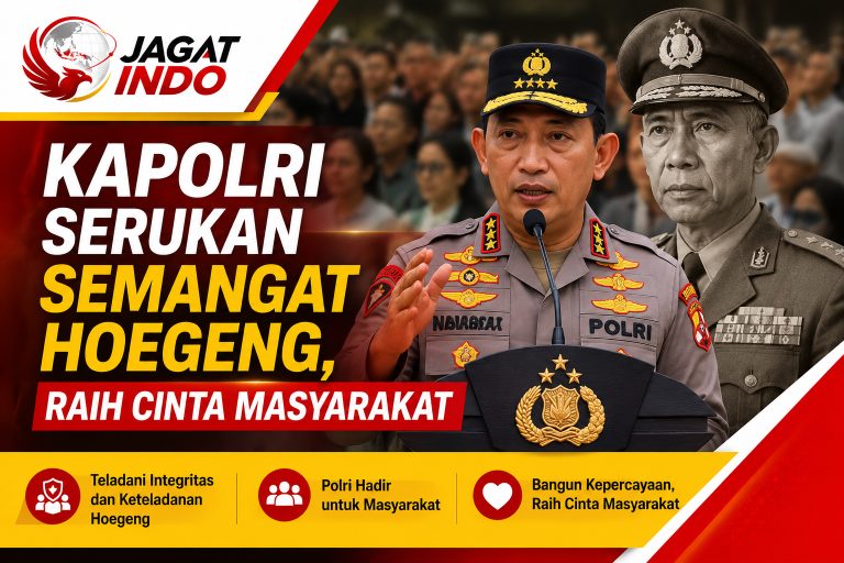 Kapolri Serukan Semangat Hoegeng, Raih Cinta Masyarakat