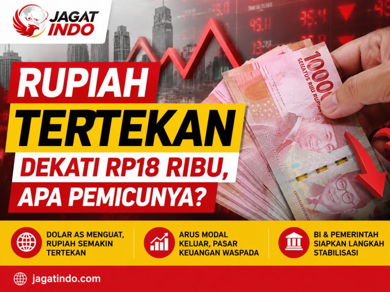 Rupiah Tertekan Dekati Rp18 Ribu, Apa Pemicunya?