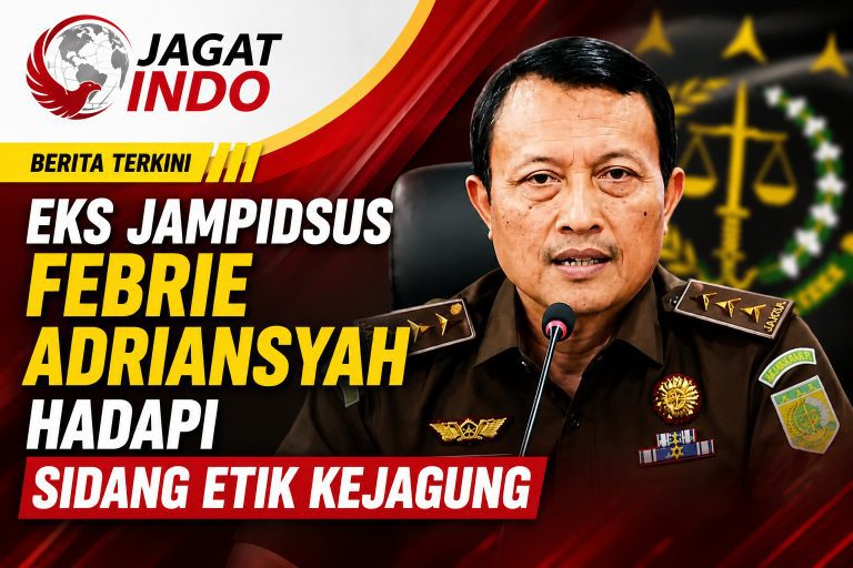 Eks Jampidsus Febrie Adriansyah Hadapi Sidang Etik Kejagung