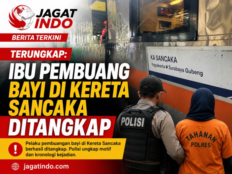 Terungkap: Ibu Pembuang Bayi di Kereta Sancaka Ditangkap
