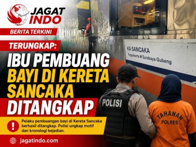 Terungkap: Ibu Pembuang Bayi di Kereta Sancaka Ditangkap