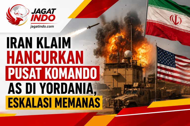 Iran Klaim Hancurkan Pusat Komando AS di Yordania, Eskalasi Memanas