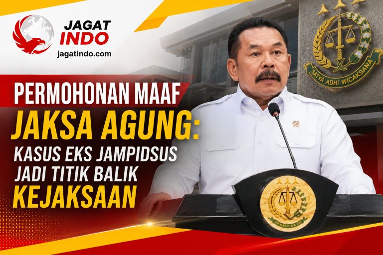 Permohonan Maaf Jaksa Agung: Kasus Eks Jampidsus Jadi Titik Balik Kejaksaan