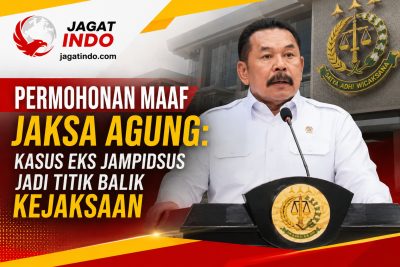 Permohonan Maaf Jaksa Agung: Kasus Eks Jampidsus Jadi Titik Balik Kejaksaan