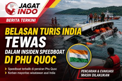 Belasan Turis India Tewas dalam Insiden Speedboat di Phu Quoc