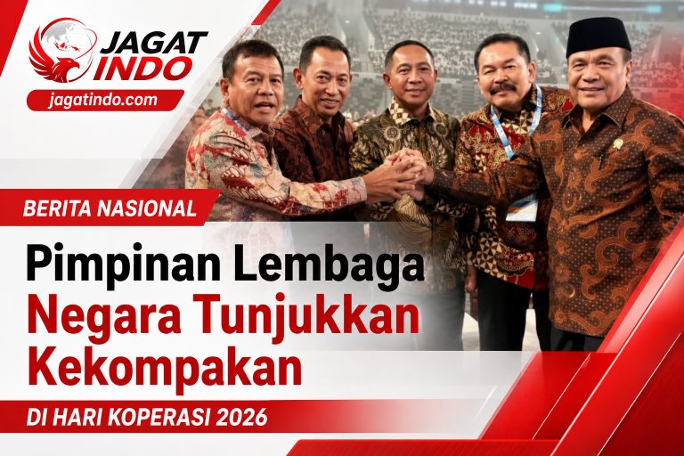 Pimpinan Lembaga Negara Tunjukkan Kekompakan di Hari Koperasi 2026