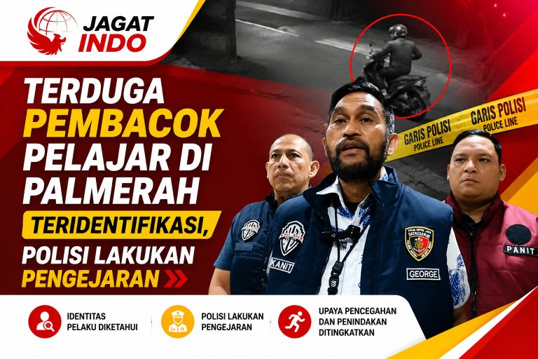 Terduga Pembacok Pelajar di Palmerah Teridentifikasi, Polisi Lakukan Pengejarano
