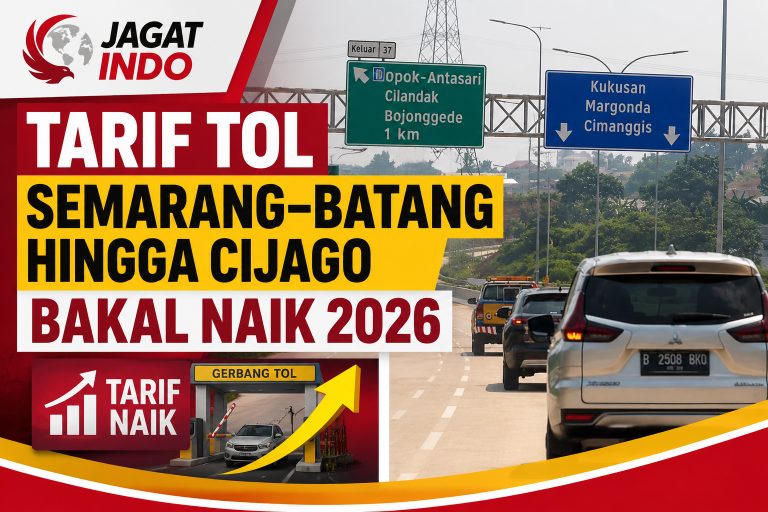 Tarif Tol Semarang-Batang hingga Cijago Bakal Naik 2026