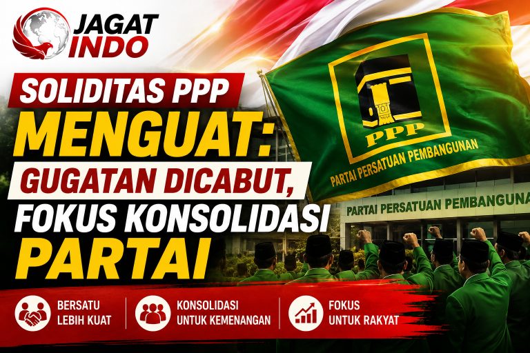 Soliditas PPP Menguat: Gugatan Dicabut, Fokus Konsolidasi Partai