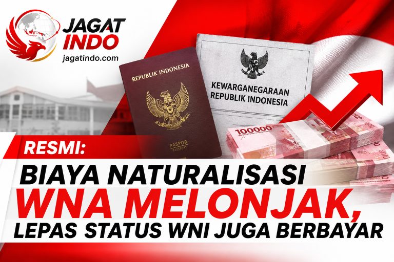 Resmi: Biaya Naturalisasi WNA Melonjak, Lepas Status WNI Juga Berbayar