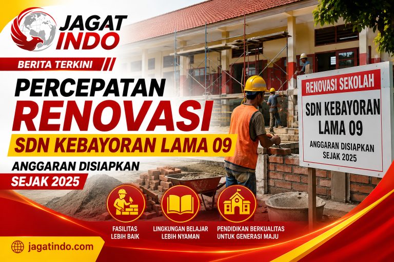 Percepatan Renovasi SDN Kebayoran Lama 09, Anggaran Disiapkan Sejak 2025